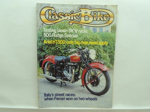 March 1982 classic - classic, bike
