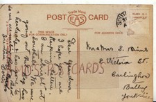 Genealogy Postcard - Family History - Binns - Batley - Yorkshire - 9837A