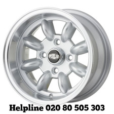 7x13 Superlight Design Alloy Wheels x 4 (NEW)