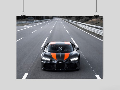 Bugatti chiron car - chiron, poster