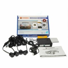 CISBO Parking Reversing Sensor 4 Sensors Audio  Buzzer in Matt black colour 