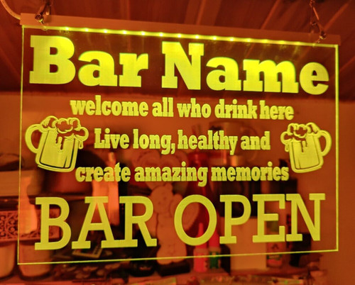 Light bar open led - up,