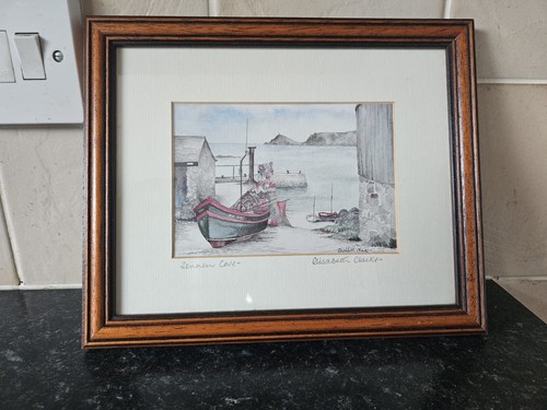 Elisabeth clarke framed signed - clarke,