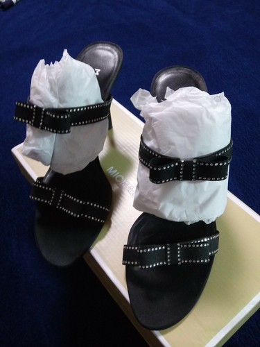 Magrit black with rhinestones - black,