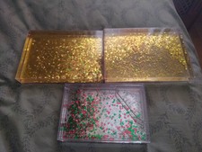 Bundle Of Glitter Picture Frames x3