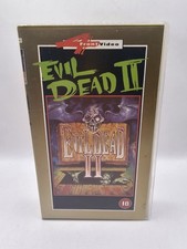Evil Dead 2 (II) VHS - 4 Front Video PAL UK Rare