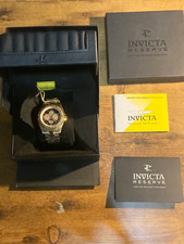 Invicta Reserve Gold Watch –
