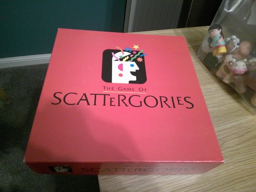 Scattergories board game 6 - scattergories,