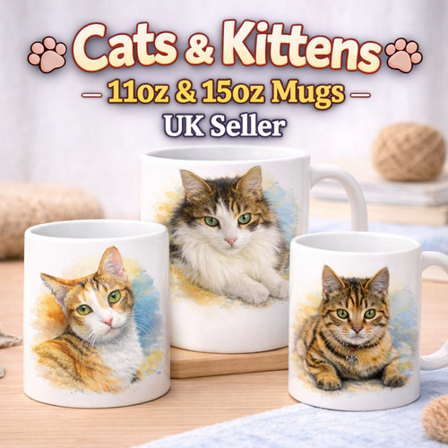 Cats and kittens - kittens, mug
