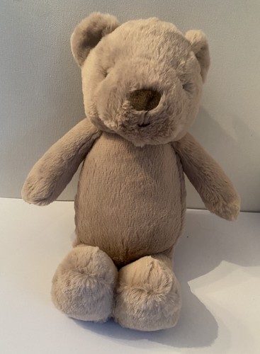 Brown teddy bear - brown, 12”