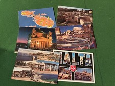 Job Lot x6 postcards Malta Scenes. 