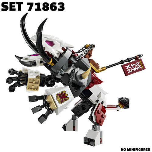 Lego ninjago zilvar - lego, grimtak