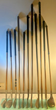 Antique hickory shafted golf - shafted,