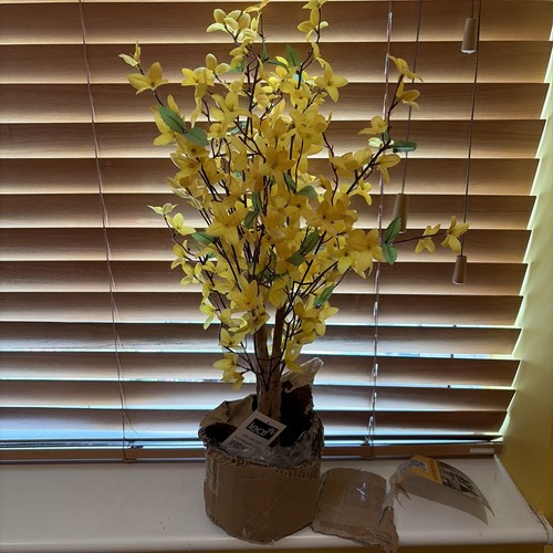 Artificial forsythia tree - tree, 60cm