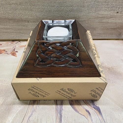 Tea light candle holder celtic - candle,