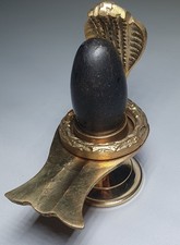 Narmada black stone shiva - black,
