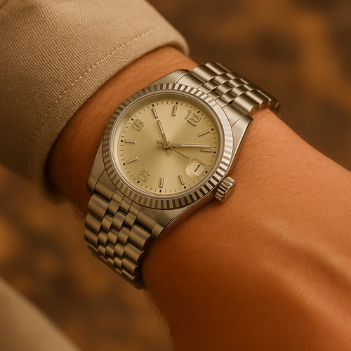 Custom mod watch 36mm - watch, gold