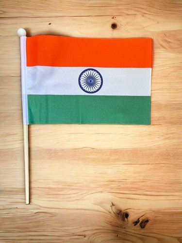 India hand waving flag - india, medium