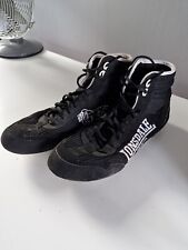 LONSDALE Men's Contender Lo Black Boxing Boot UK 10