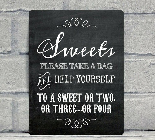Metal sweet table candy - a5,