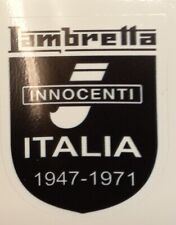 Lambretta Innocenti Shield Lambretta Scooter Camper Van Decal Sticker
