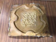 USED LATEX ONLY MOULD FOR WALL PLAQUE STONE GARDEN ORNAMENT NOT FIBREGLASS