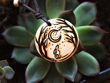 Moon Gazing Hare Pendant