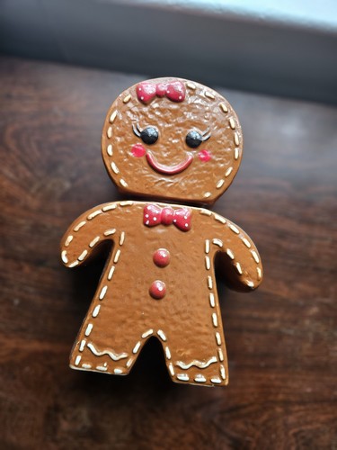 Ceramic gingerbread girl - ceramic,