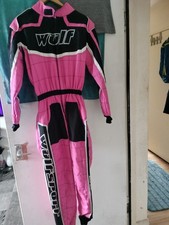 Wolf sport Bike Quad Track Suit Pink New  Motocross Bike Girl Size L 4