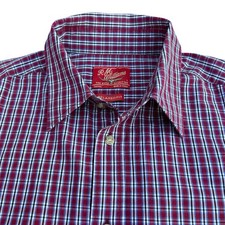 R M Williams Red Check Shirt