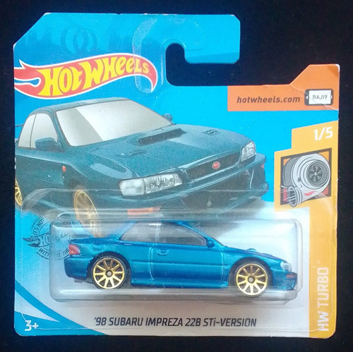 Hot wheels subaru impreza - wheels, '98