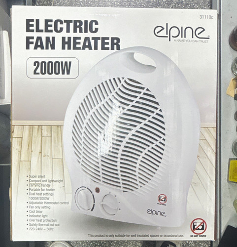 Elpine 2000w portable electric - 2000w,