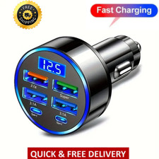 Fast Car Charger Adapter 4USB
