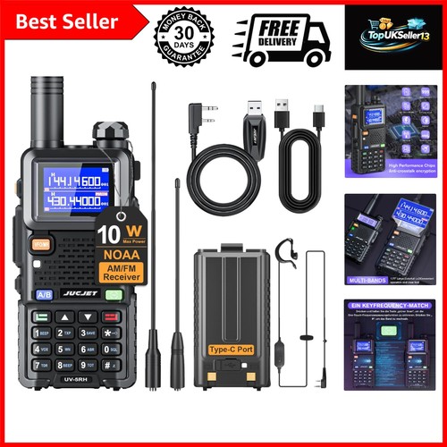 5rh 10w ham radio - ham, dual