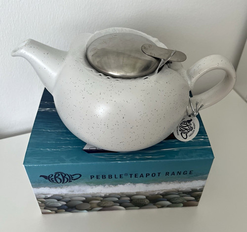 London pottery pebble - teapot, 2