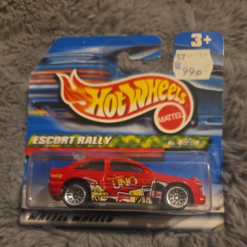 Hot wheels ford escort - hot, 1/60