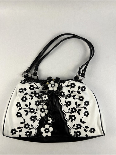 Isabella fiore black white - black, &