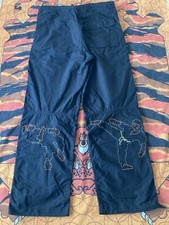 Black Maharishi Embroidered Pixelated Kung Fu Snopants Size M L