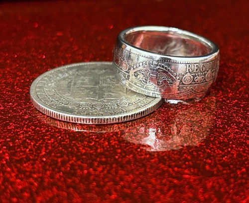 Victorian half crown - victorian, ring