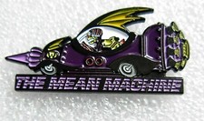 Mean Machine pin badge. Wacky