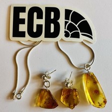 925 Silver Baltic Amber