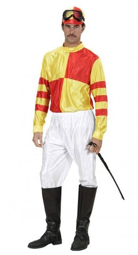 Adult jockey fancy dress - jockey,