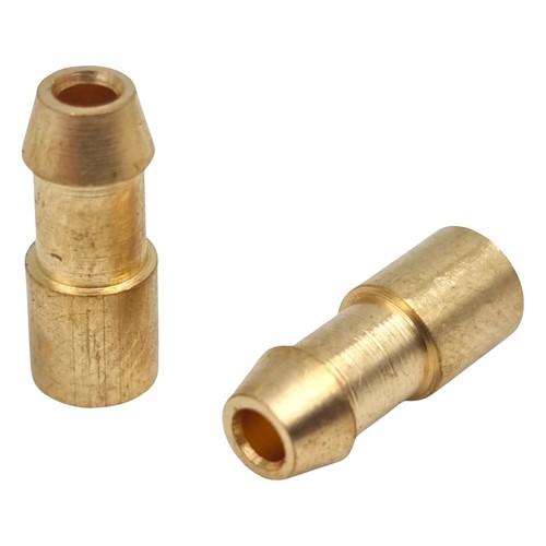 Brass bullet connectors 7mm - bullet, 4.7mm