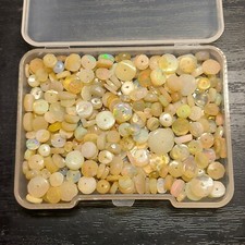Natural Loose 76ct Welo Opal Gemstone Mixed Size beads 2.3 to 7.3mm