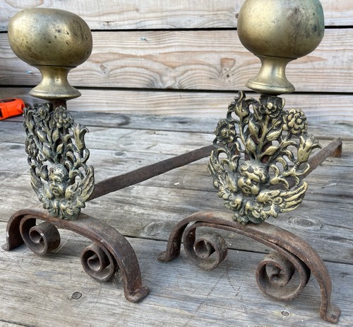 Pair antique 18th - pair,