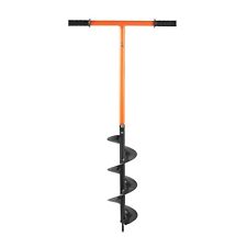 VonHaus Fence Post Auger Manual Post Hole Digger 1050mm x 150mm for Gardening
