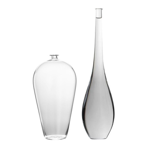Flower vase transparent table - vase,