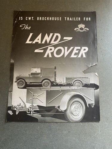 Land rover series - 1, brockhouse