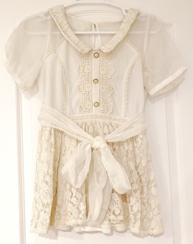 Liz lisa white frilly blouse - lisa,