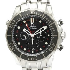 OMEGA Seamaster Diver GMT Chronograph Watch 212.30.44.52.01.001Polished